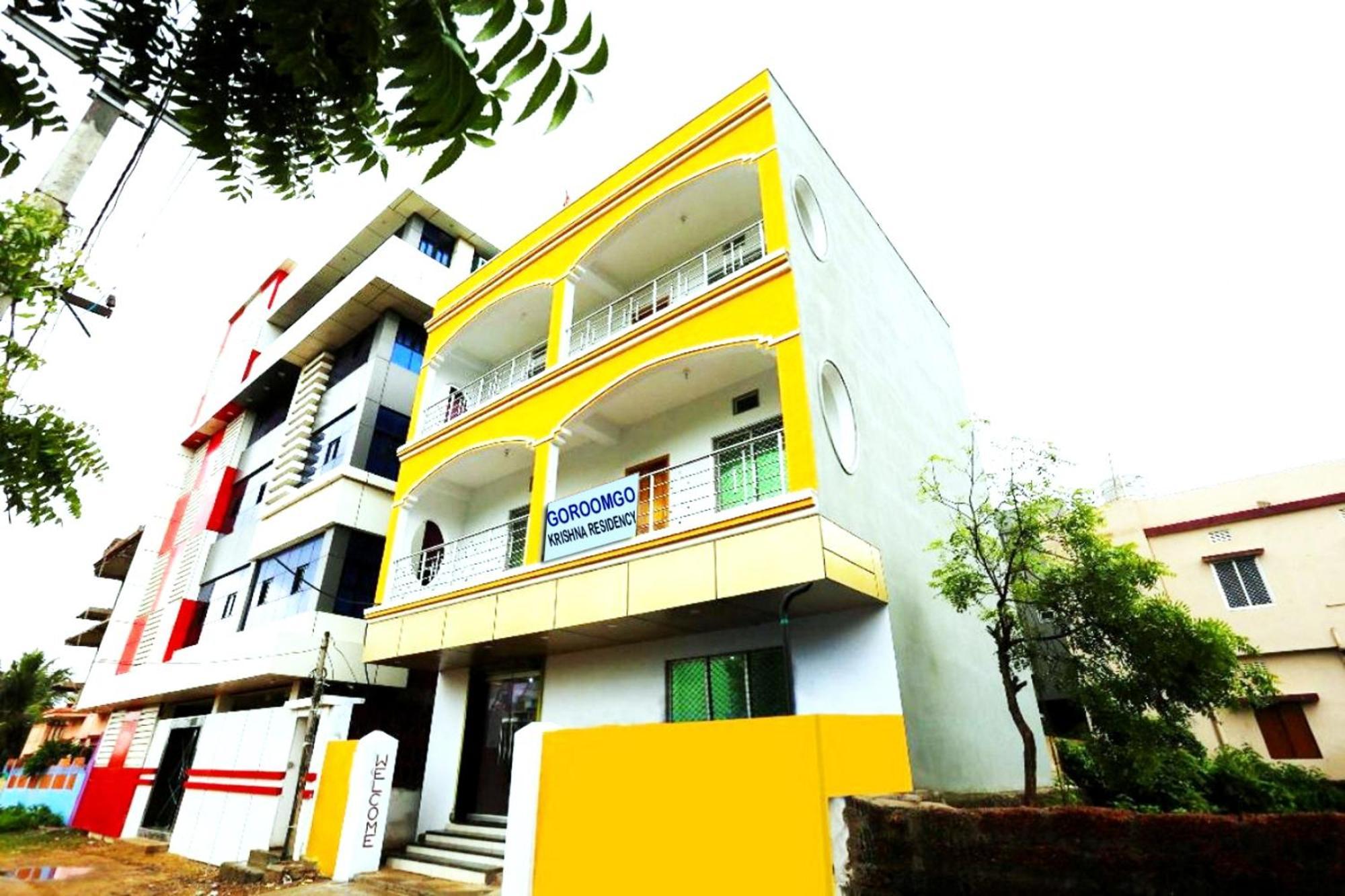 Goroomgo Krishna Residency Puri Near Sea Beach - Spacious Room With Excellent Service Awarded - Best Seller Eksteriør bilde